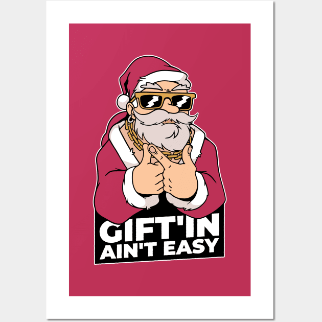 Funny Santa Wall Art by LR_Collections